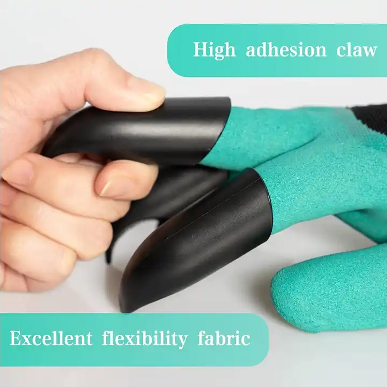 0719 Heavy Duty Garden Farming Gloves- ABC Plastic Washable With Hand Fingertips & ABS Claws For Digging & Planting, Gardening Tool for Home Pots Agriculture Industrial Farming work Men & Women (1 Pair) 0719 Heavy Duty Garden Farming Gloves- ABC Plastic Washable With Hand Fingertips & ABS Claws For Digging & Planting, Gardening Tool for Home Pots Agriculture Industrial Farming work Men & Women (1 Pair)